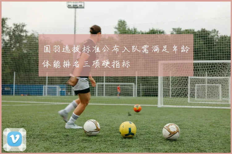 国羽选拔标准公布入队需满足年龄体能排名三项硬指标